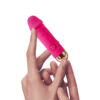 mini vibrador realista con 10 modos de vibración – usb recargable