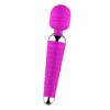 vibrador varita recargable con 16 modos