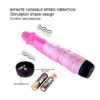 vibrador realista jelly 20 cm multivelocidad