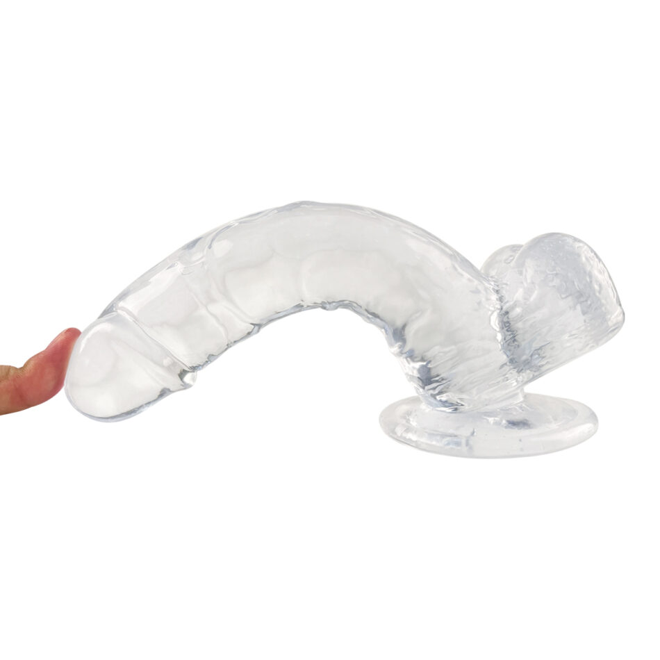 dildo realista con ventosa de 20,5 cm – tpe suave