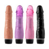 vibrador realista multivelocidad 19 cm