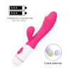 vibrador conejito punto g y clítoris con 10 frecuencias