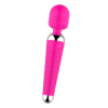 vibrador varita recargable con 16 modos