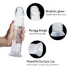 dildo realista con ventosa 19,5 cm – tamaño m