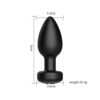plug anal vibrador con control por app