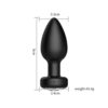 plug anal vibrador con control por app
