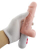 vibrador realista con textura suave y potente vibración – 23 cm