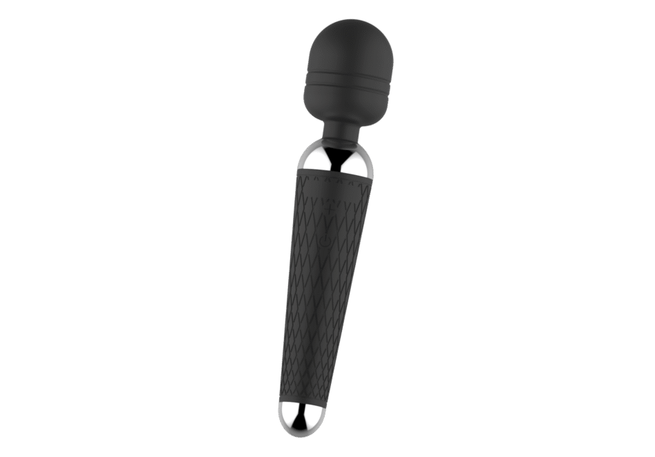 vibrador varita recargable con 16 modos