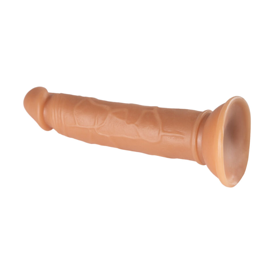 dildo realista con ventosa de 19 cm