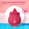vibrador lengua rosa con 10 modos – estimulación de clítoris