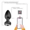 plug anal vibrador con control por app
