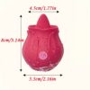 vibrador lengua rosa con 10 modos – estimulación de clítoris
