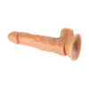 dildo realista con ventosa de 19 cm