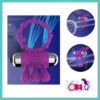 anillo vibrador retardante con estimulación triple