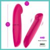 vibrador conejito punto g y clítoris con 10 frecuencias