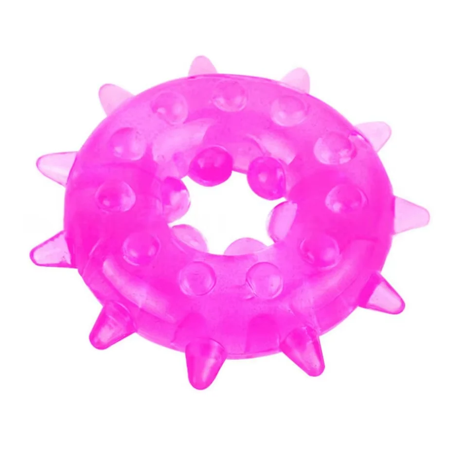 anillo retardante flexible snowflake de tpe – varios colores