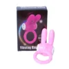 anillo vibrador peneano con orejitas estimuladoras