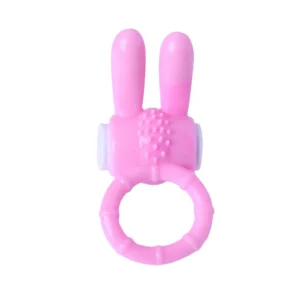 anillo vibrador peneano con orejitas estimuladoras