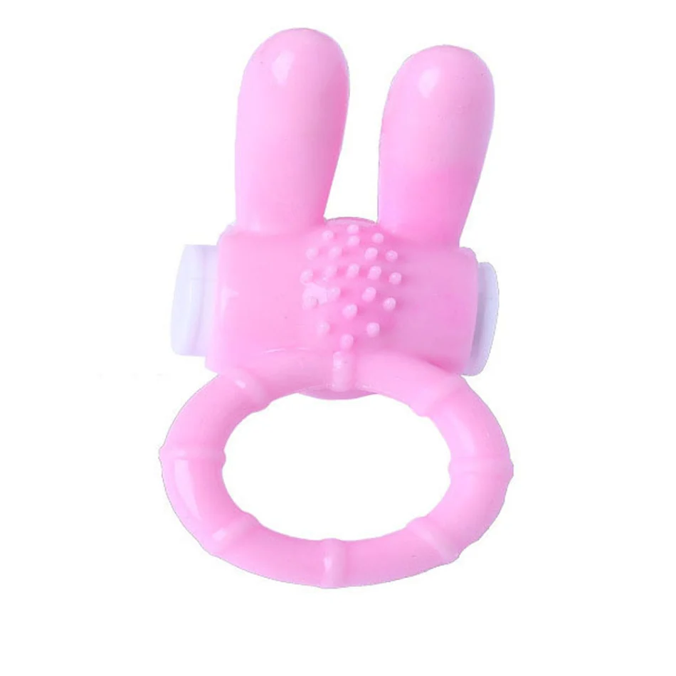 anillo vibrador peneano con orejitas estimuladoras