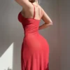 baby doll rojo sexy encaje cadenas ohmygosh 02