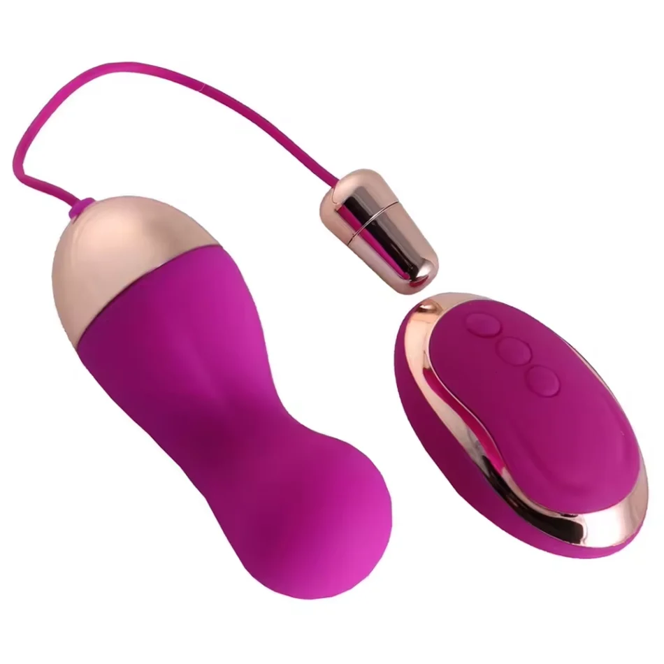 huevo vibrador con control remoto inalámbrico – estimulación femenina