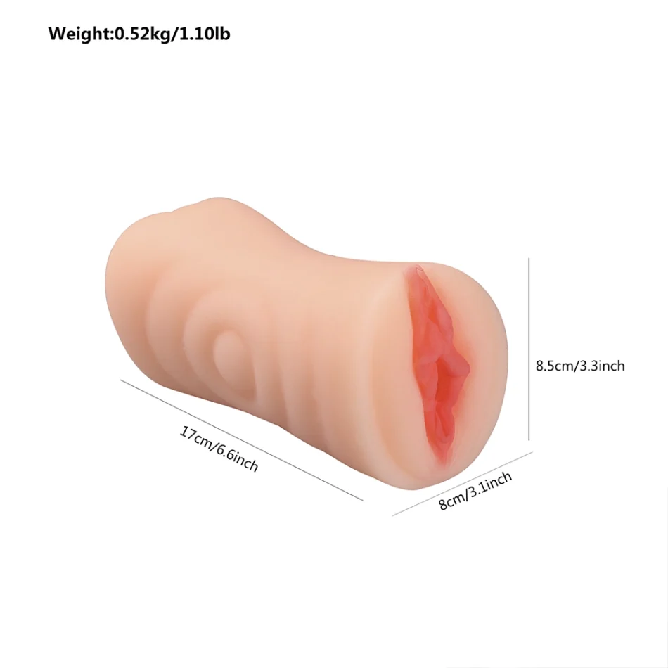 masturbador masculino realista con vagina y ano – doble entrada