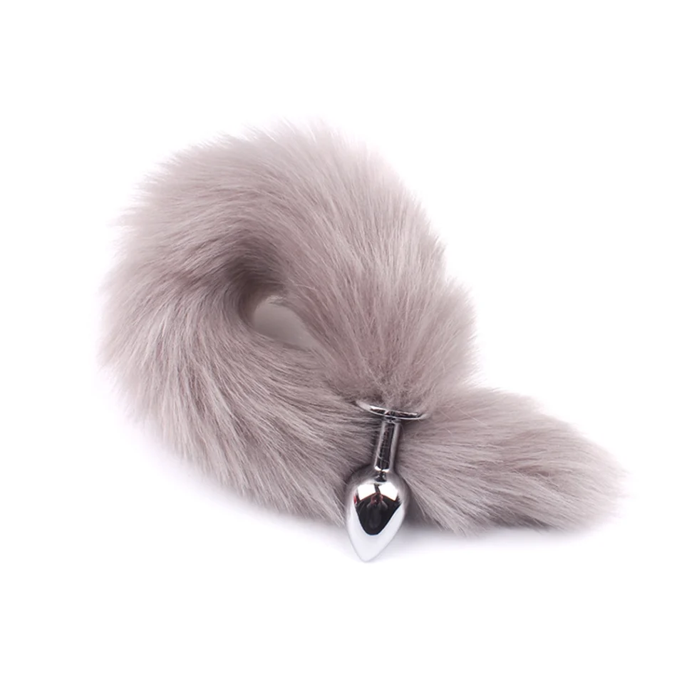 plug anal con cola de zorro – juguete erótico de peluche