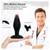 plug anal de silicona suave 8.5 x 1.8 cm – talla s