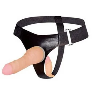 strap on doble dildo con arnés ajustable