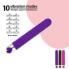 vibrador bala recargable 10 velocidades – estimulación clítoris y punto g