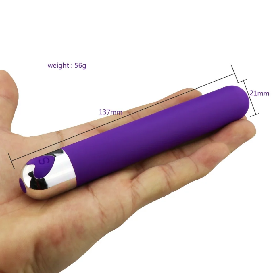 vibrador bala recargable 10 velocidades – estimulación clítoris y punto g