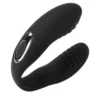 vibrador amir de silicona rosa con 16 modos
