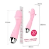 vibrador amir de silicona rosa con 16 modos