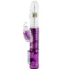 vibrador amir de silicona rosa con 16 modos