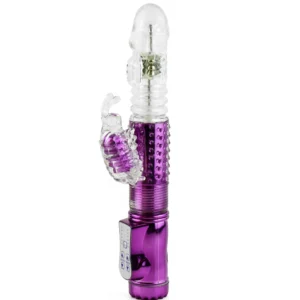 vibrador amir de silicona rosa con 16 modos
