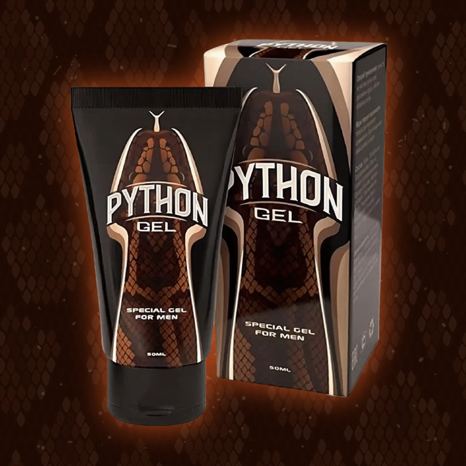 python gel – gel potenciador masculino 60 ml