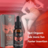orgie orgasm drops kissable – estimulante Íntimo clitorial beijável 30ml