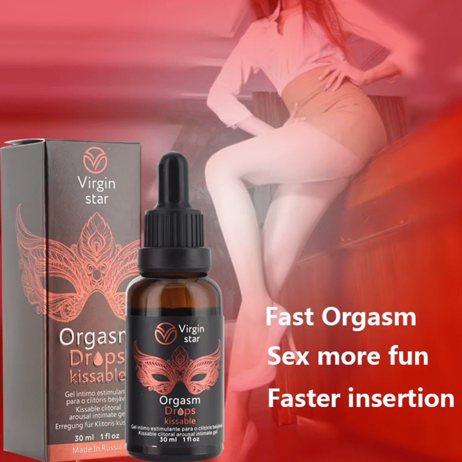 orgie orgasm drops kissable – estimulante Íntimo clitorial beijável 30ml