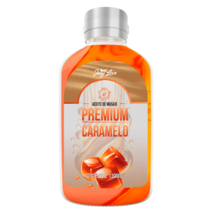 aceite de masajes Íntimo premium aroma a caramelo 130 ml