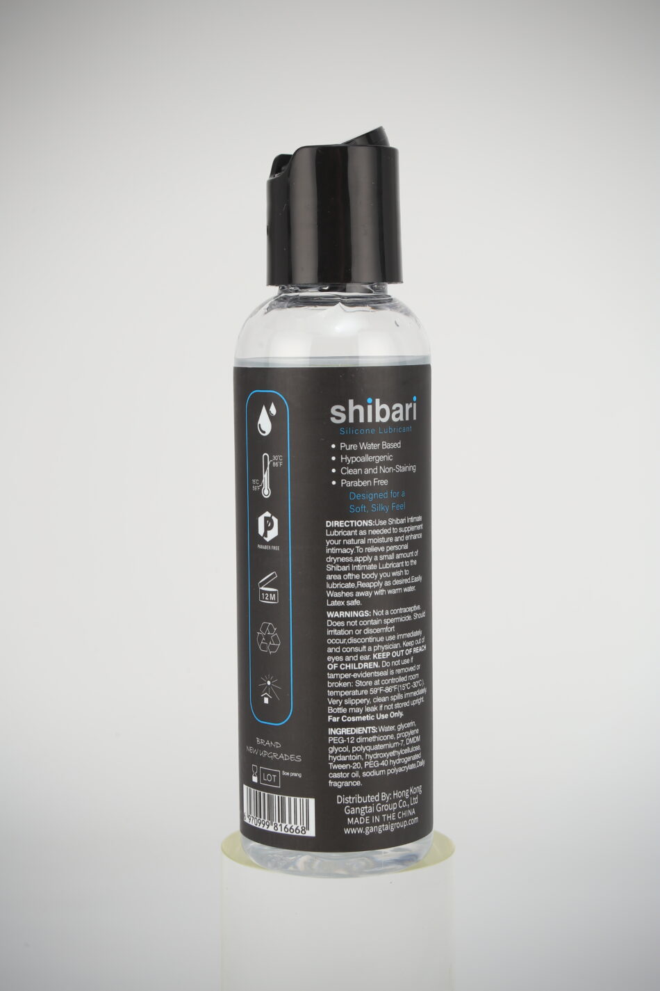 lubricante shibari a base agua 118 ml