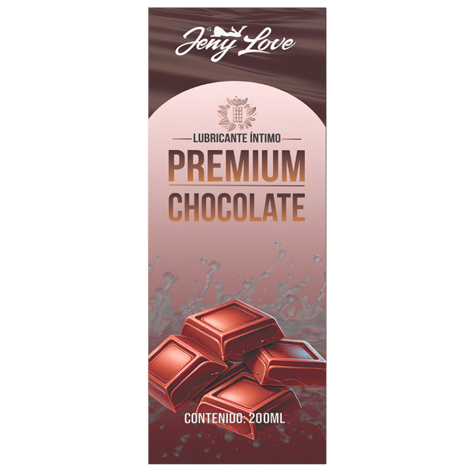 lubricante Íntimo premium aroma a chocolate 200 ml