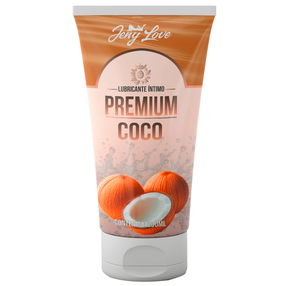 lubricante Íntimo premium aroma a coco 200 ml