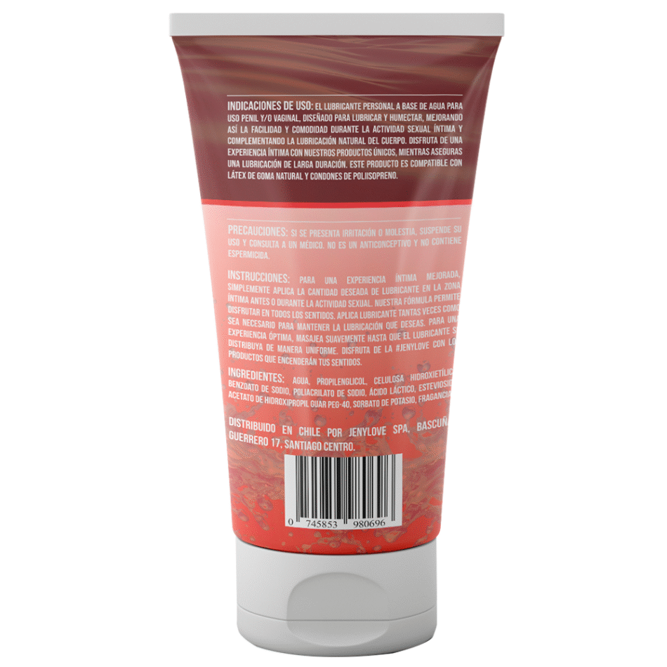 lubricante Íntimo premium aroma a frutilla 200 ml