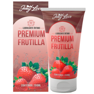 lubricante Íntimo premium aroma a frutilla 200 ml