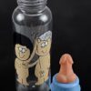 mamadera con chupete en forma de pene para despedidas de soltera