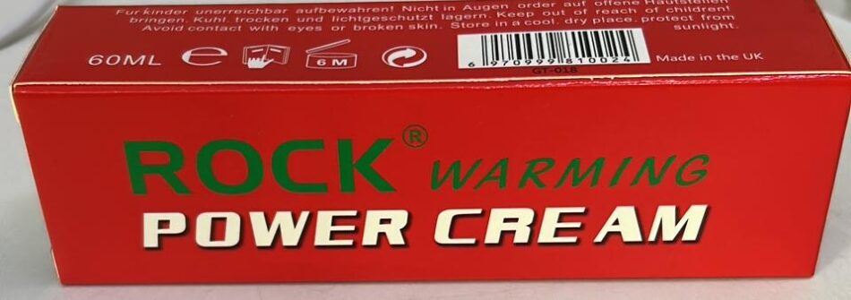 potenciador en crema rock power cream 50ml mas largo xxxl