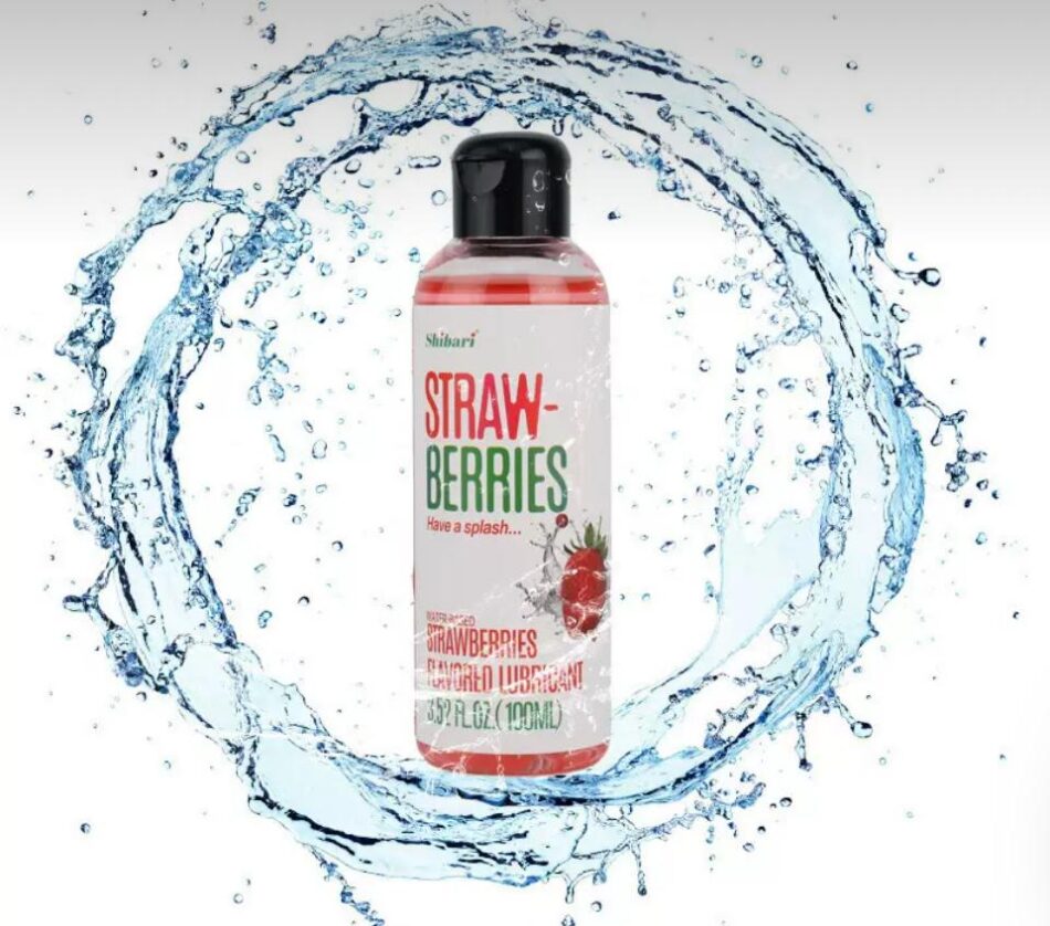 lubricante a base de agua aroma frutilla 100 ml anal y vaginal