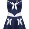 lenceria marinera sexy conjunto