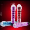 vibrador clásico texturizado multi color (modelo z00027b)