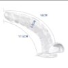consolador ergonómico de tpe con ventosa multiusos
